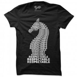 Ghoda Respectable (Black) - T-shirt